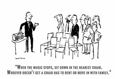Real Estate Musical Chairs